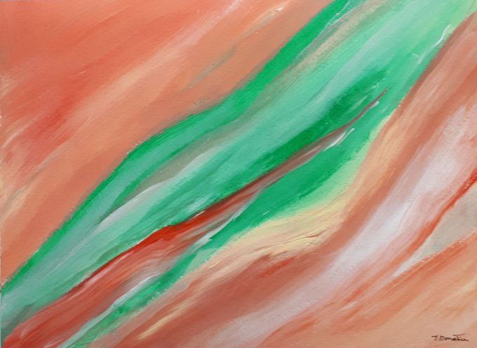 rouge et vert de février 2025