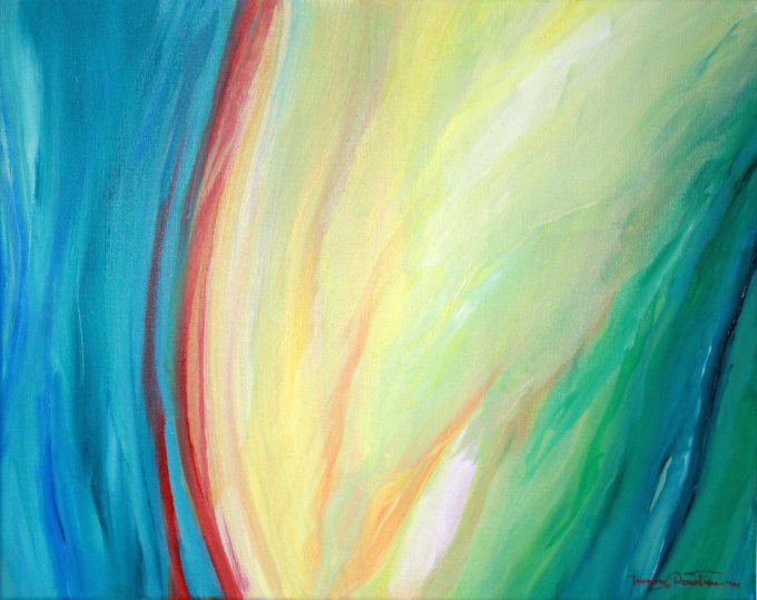 Douceurde vivre en bleu-vert